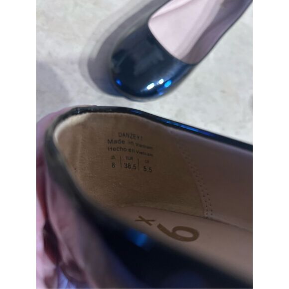 Mix No. 6 Dayley1 Faux Patent Leather Black Ballet Flats Size 8 - Picture 6 of 10